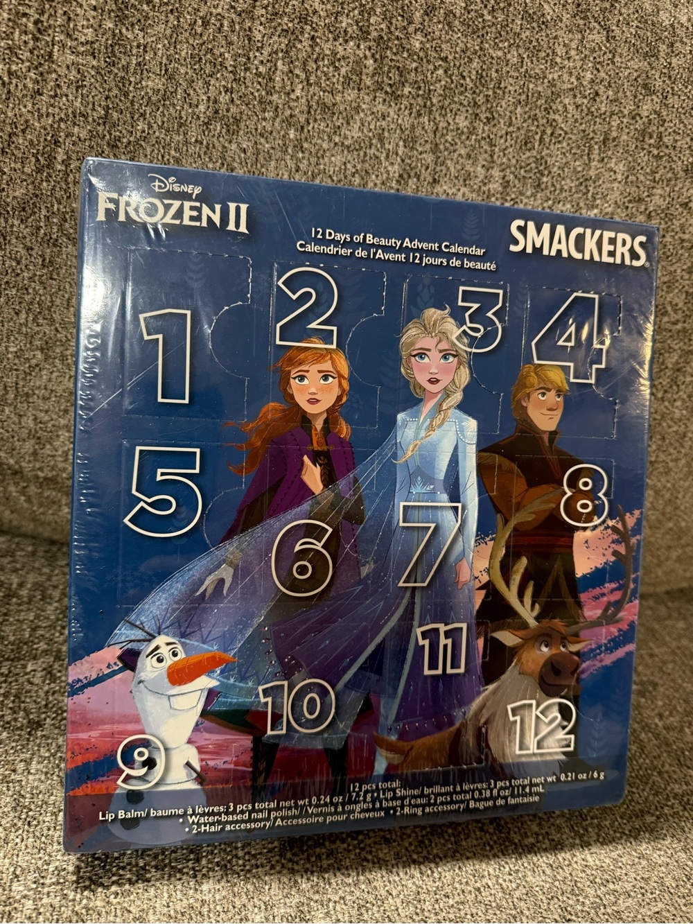 Disney Frozen II 12-Day Beauty Advent Calendar by Smackers